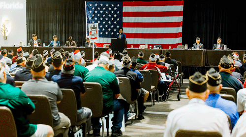 Leanne Wheeler at FL State VFW Convention 2018