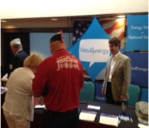 Vets4Energy Mike Wherry signs up Veterans at Indiana American Legion Convention