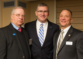 Montana’s James Mariska, Colonel, USA, (Ret.), Senator John Walsh (D-MT), Vets4Energy Rear Admiral Don Loren (Ret.)